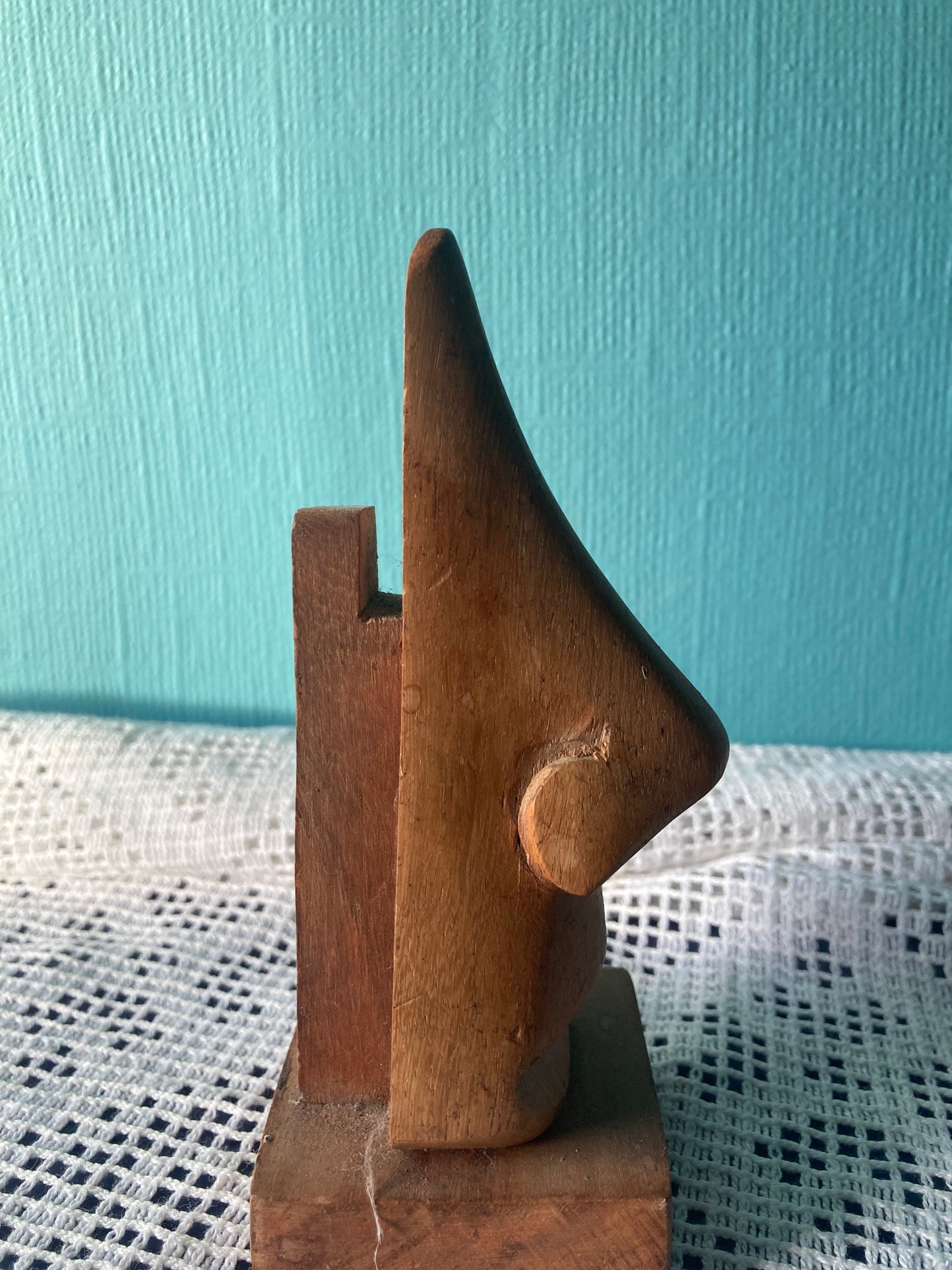 Wooden Carved Nose Glasses Holder Spectacles Stand