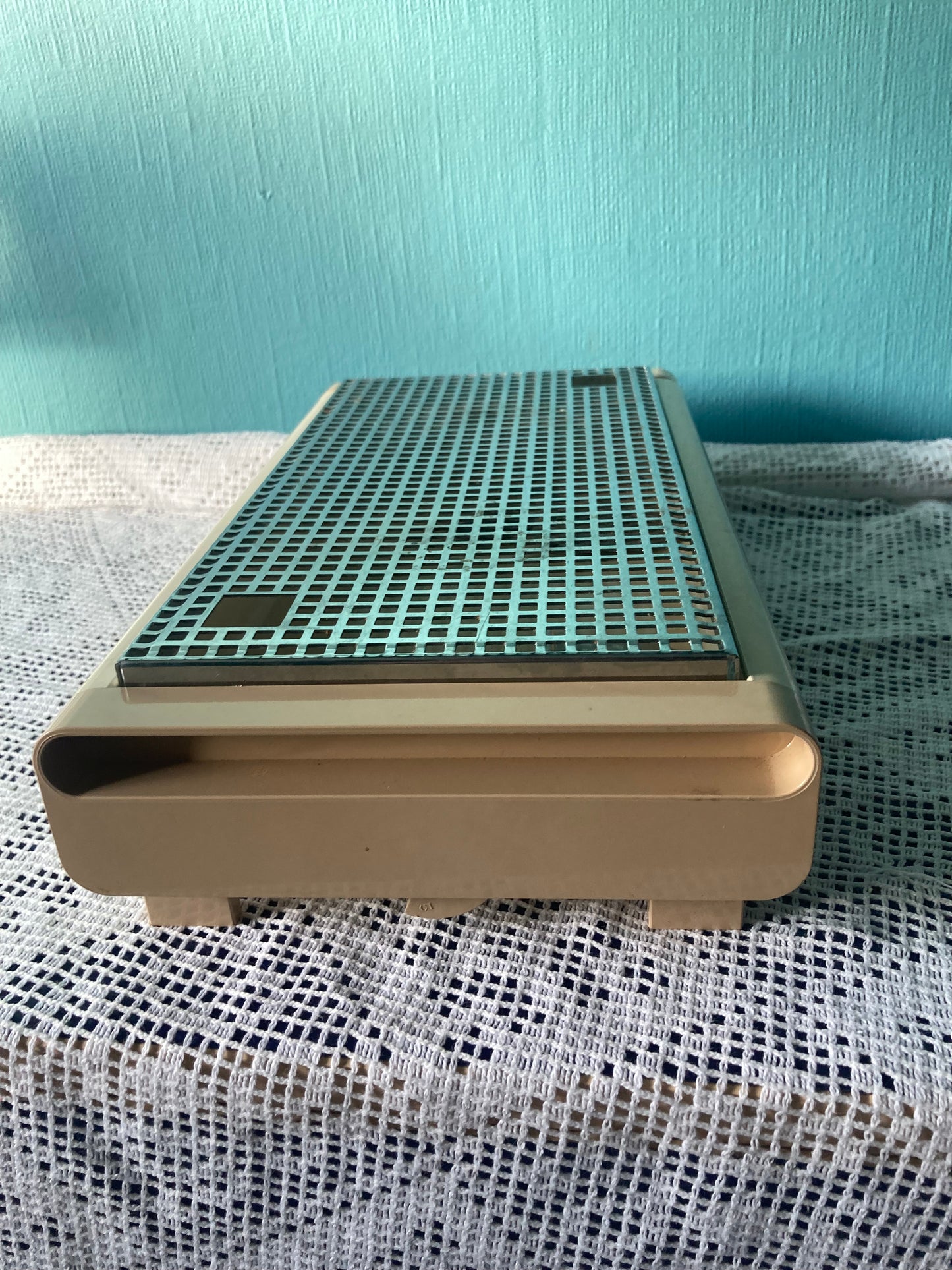 Vintage Brabantia Food Warmer Hot Plate Tea Light Floral