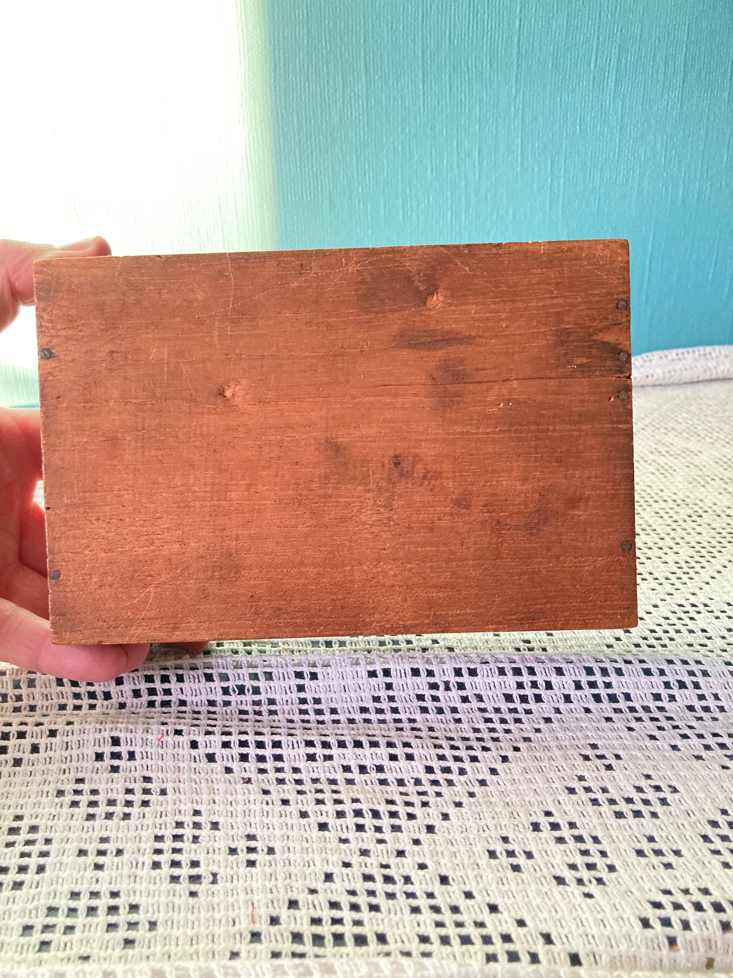 Rare Vintage Cope's Bond Of Union Smoking Tobacco Wooden Box - Liverpool