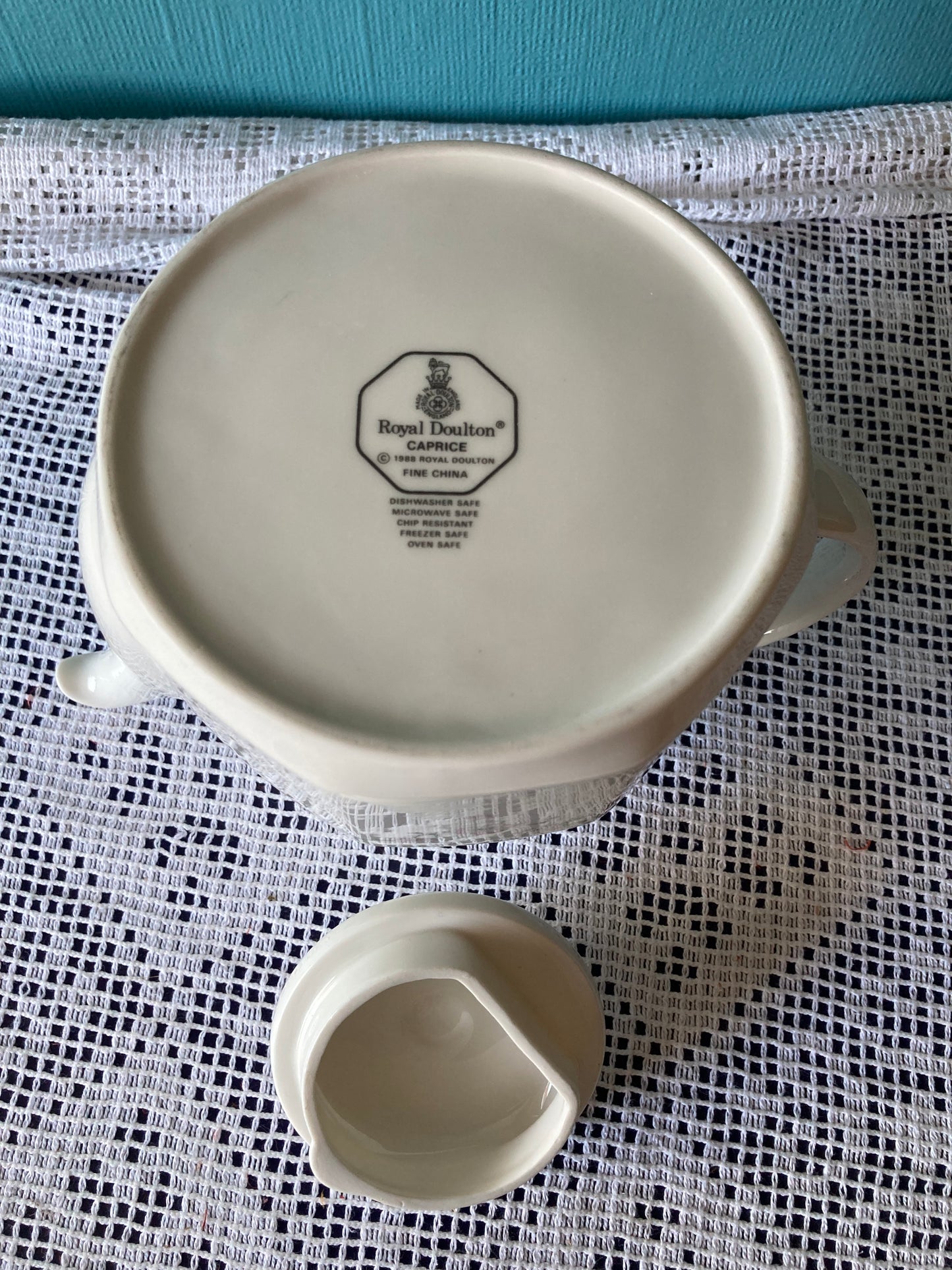 Royal Dolton Carprice Teapot 1988 Fine China