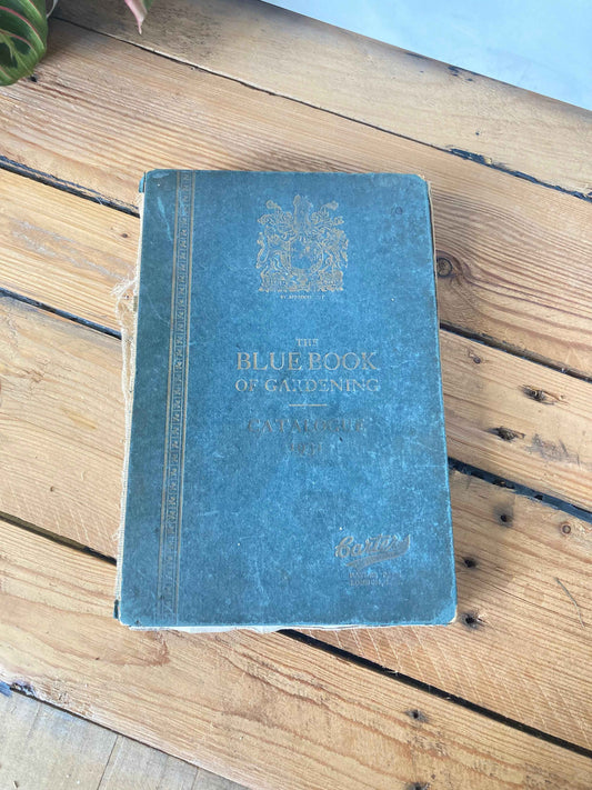 Carter’s Seeds Blue Book of Gardening 1935 Vintage Garden Catalogue