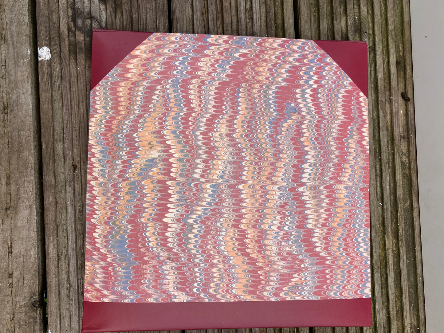 Marble Cover Large Photo Album