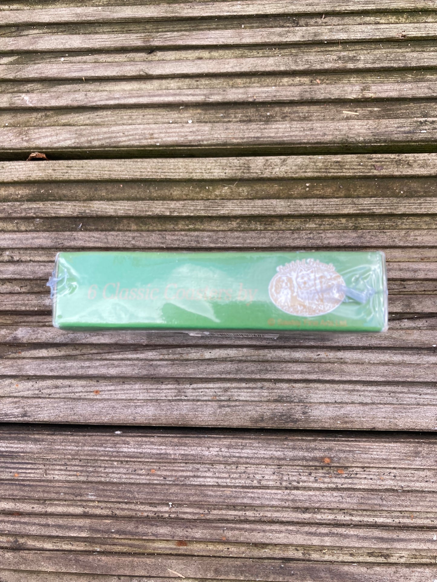 Tabby Cat Set of 6 Coasters by Faithful Friends