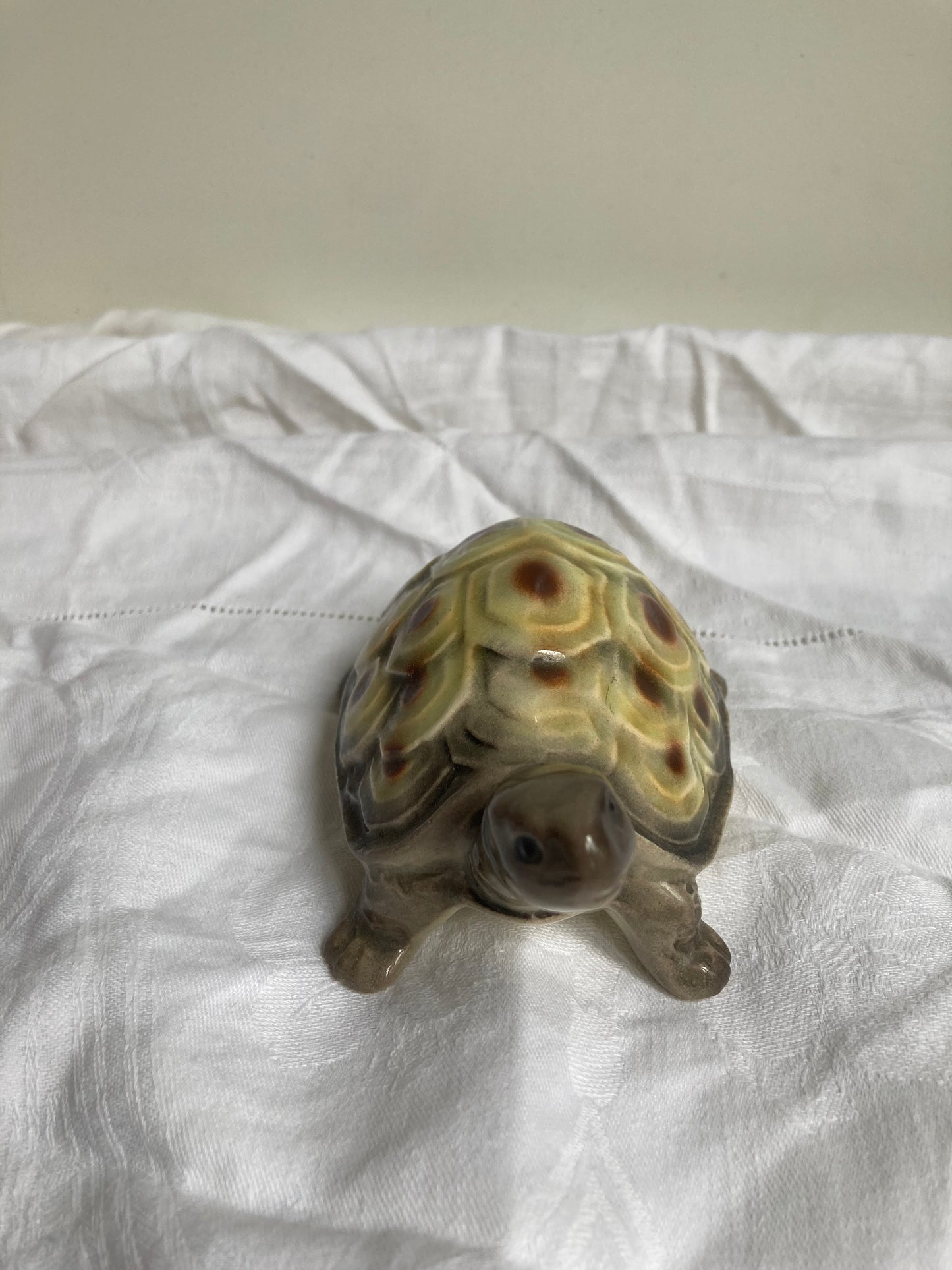 Ceramic Tortoise Ornament Foreign Stamped No 2836 Collectors