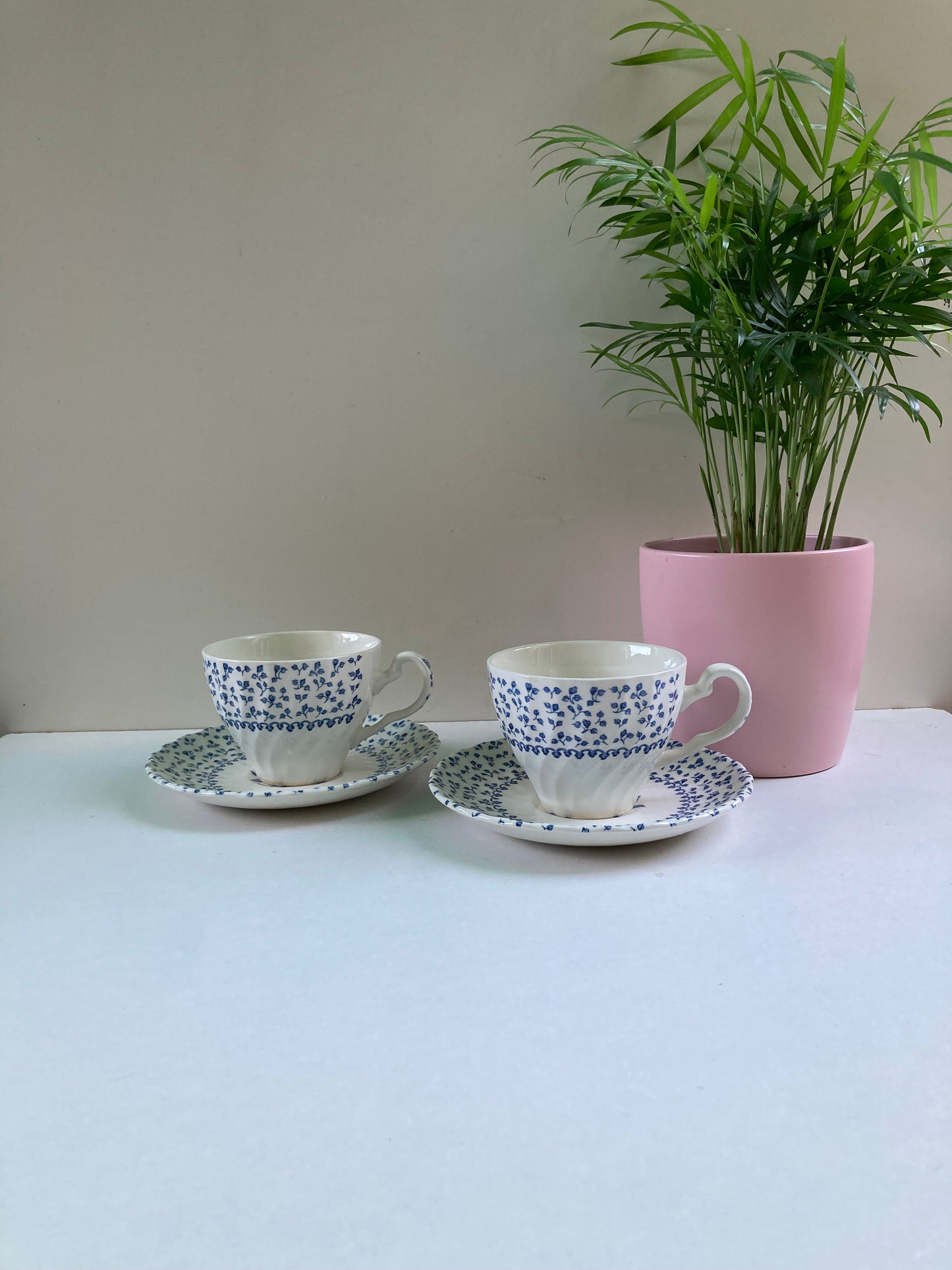 Royal Victoria Rose Bouquet Tea Cup and Saucer Pair