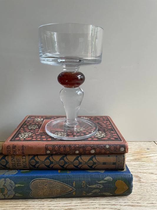 Chunky Glass Candle Holder Gift Table Display