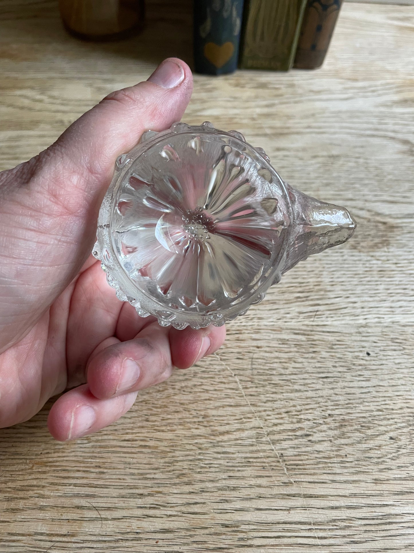 Pukeberg Swedish Art Glass Hedgehog Paperweight Vintage Glass