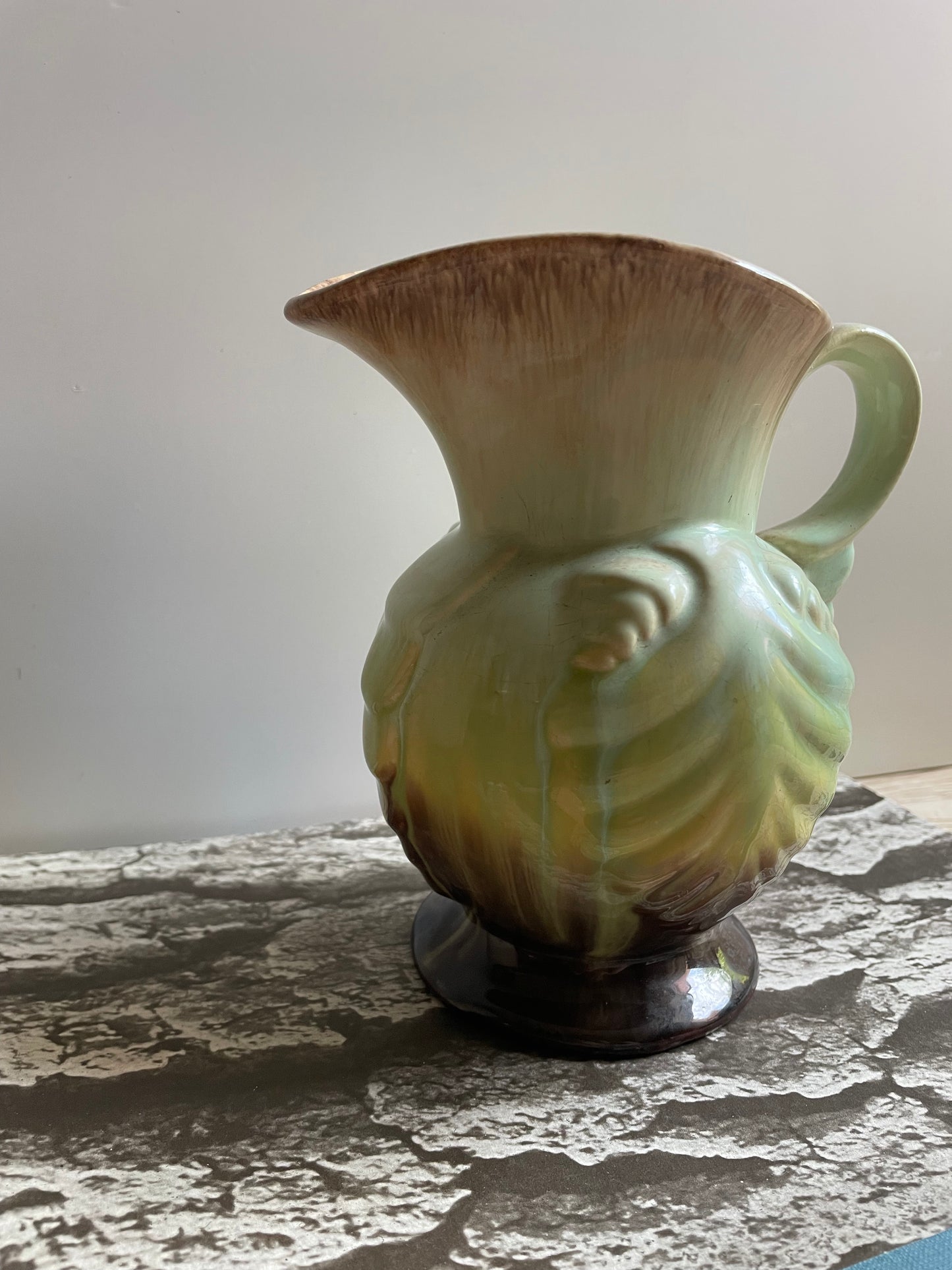 Vintage West German Drip Glaze Jug/Vase 280