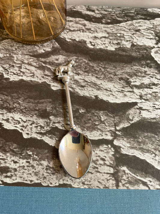 W.A.P.W Silver Plated Spoon Horse Topped Collectible