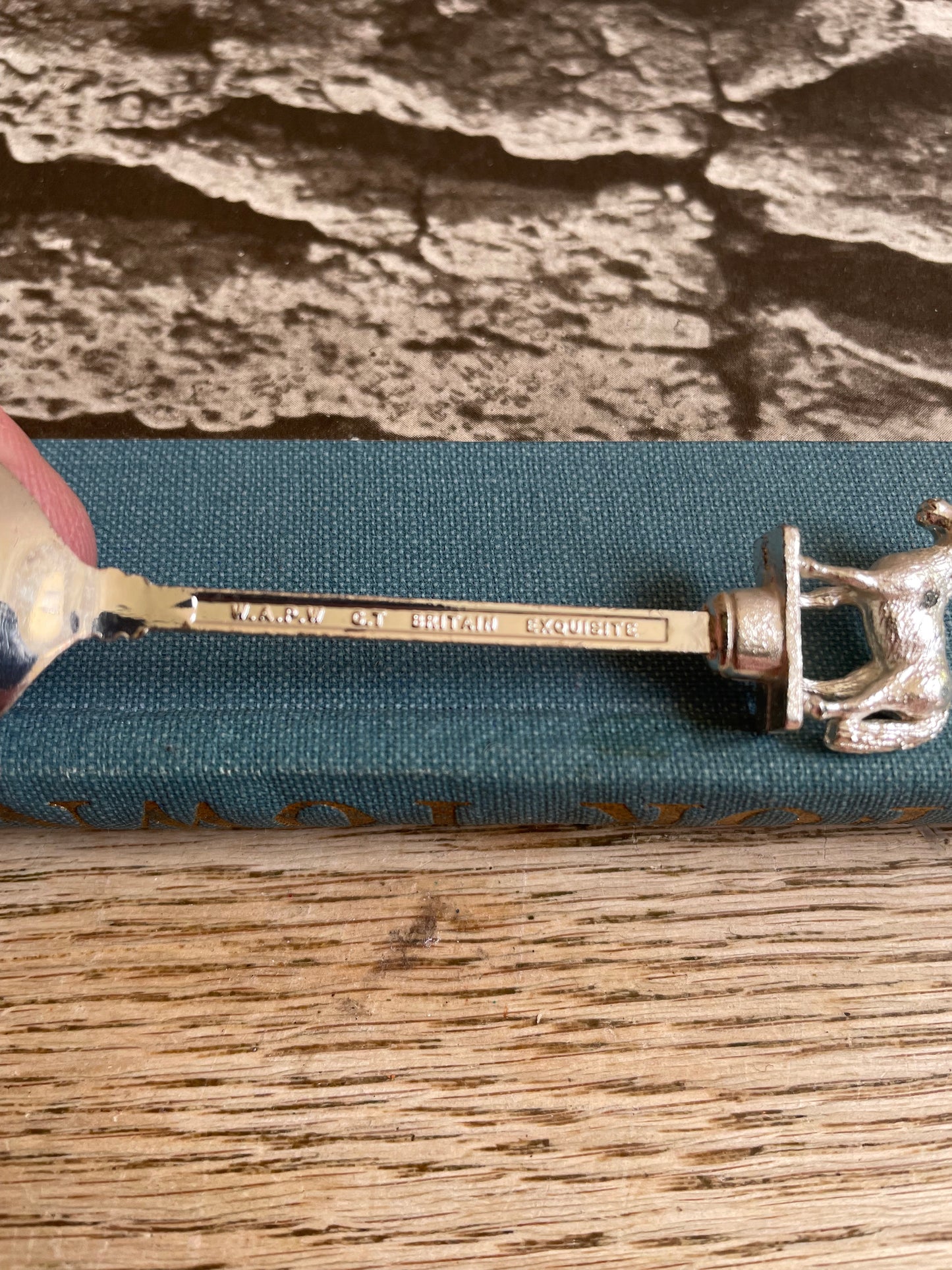 W.A.P.W Silver Plated Spoon Horse Topped Collectible